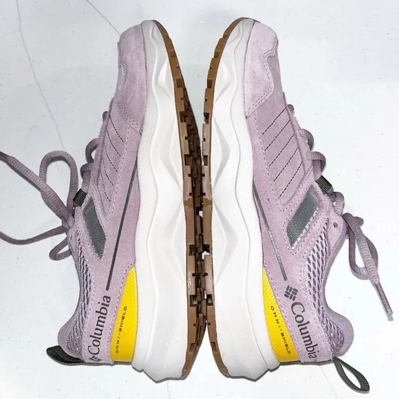 Columbia Plateau Venture Women’s Hiking Walking Shoe, Shale Mauve Size 8.5
