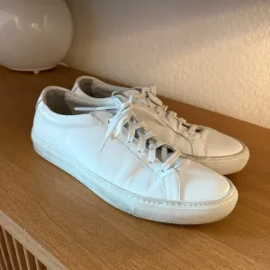 Common Projects Achilles Low Leather Sneakers White Italy Size 42 US 8.5