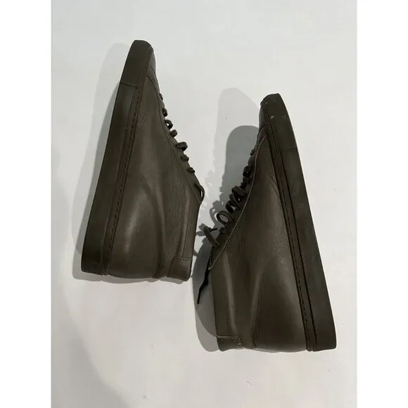 Common Projects High Top Sneakers in Green