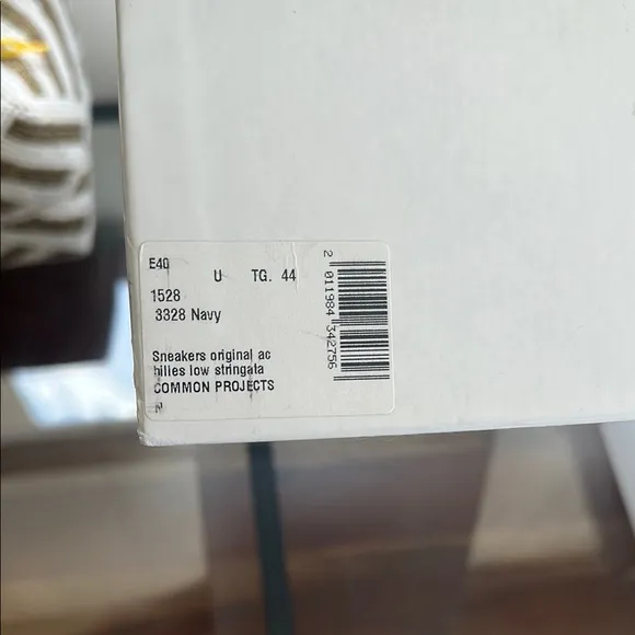 Common Projects Men’s Navy Leather Sneakers