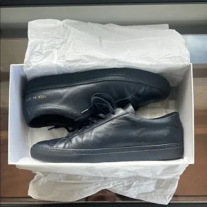 Common Projects Men’s Navy Leather Sneakers