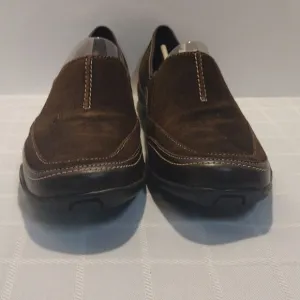 CONSIGNMENT! NIB Array Hickory Brown Slip-On Shoes!