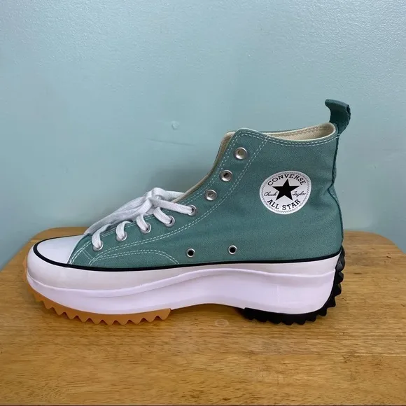 Converse 172726C Green Jade Run Star Hike‎ Platform Unisex Sneakers
