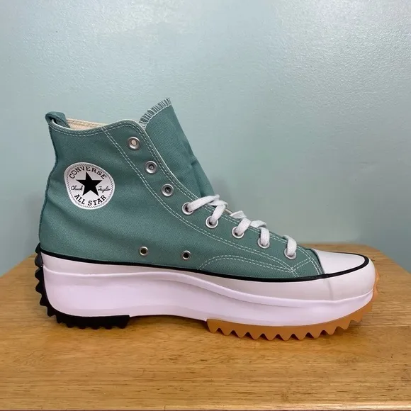 Converse 172726C Green Jade Run Star Hike‎ Platform Unisex Sneakers