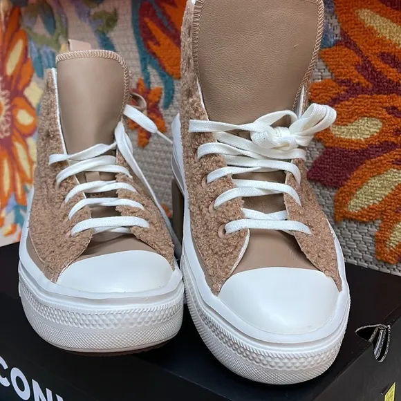 Converse A04259CCTAS MOVE HICHAMPAGNE TANEGRETIESRET WMNS sneakers - Platform