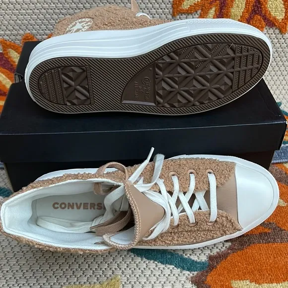 Converse A04259CCTAS MOVE HICHAMPAGNE TANEGRETIESRET WMNS sneakers - Platform