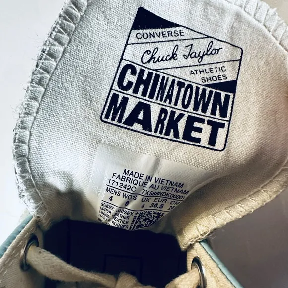 Converse All Star 70 x Chinatown Market NBA Los Angeles Lakers Hi Top Sneakers