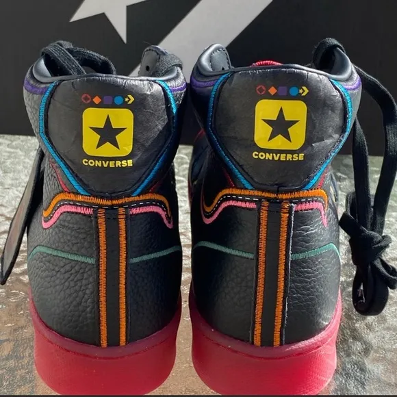 Converse All Star Pro Leather Mid Sneakers