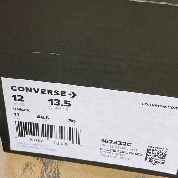 Converse All Star Pro Leather Mid Sneakers