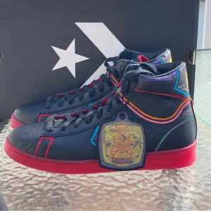 Converse All Star Pro Leather Mid Sneakers