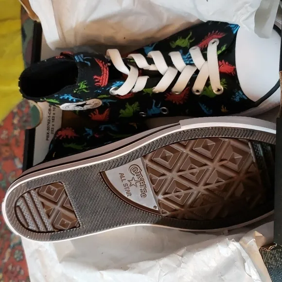 CONVERSE All Stars High Top Sneakers Dinosaur 🦕
