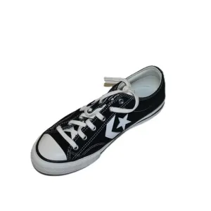 CONVERSE BIG KIDS BLACK VINTAGE STAR PLAYER 76 OX sneakers us 6.5/ eur39/uk 6