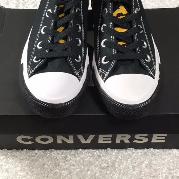 Converse Black and White High-Top Sneakers