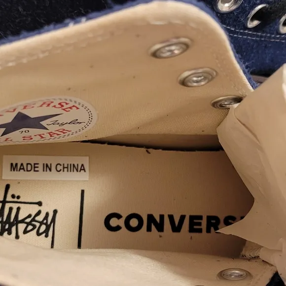 Converse Blue High-Top Sneakers