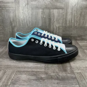 Converse by You Men's size 10.5 Two Toned Black Blue Low Shoes