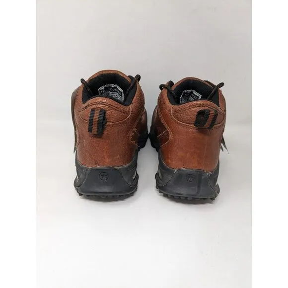 Converse C4444 Composite Toe Waterproof Mens Brown Leather Hiking Boots Size 5 M