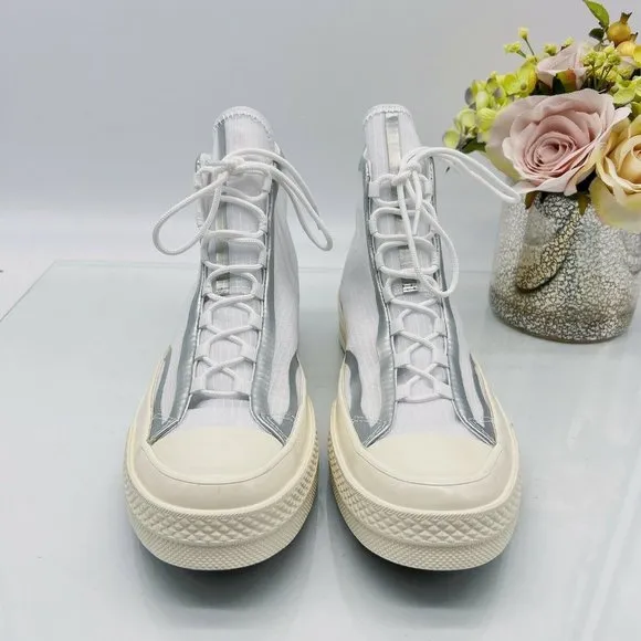 Converse Chuck 70 170767C Women’s High Top Sneakers White Lace Up US 8