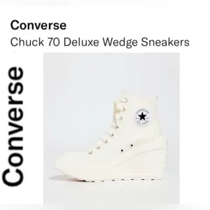 Converse Chuck 70 Deluxe Wedge Sneakers - White