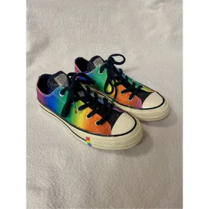 Converse Chuck 70 Low Pride shimmering rainbow shoes