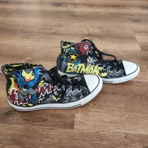 Converse Chuck Taylor All-Star high-top sneakers featuring Batman