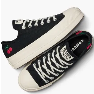 Converse Chuck Taylor All Star Lift Platform Sneakers black cherry New Size: 7M