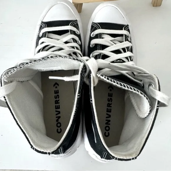 Converse Chuck Taylor All Star Lugged 2.0 High Top Black Canvas Size 7