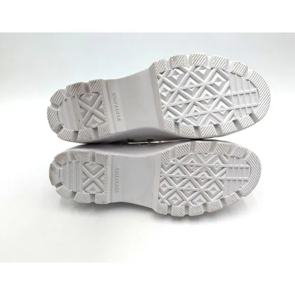 Converse Chuck Taylor All Star Lugged Hi Canvas White Platform Shoe Women 9.5 US