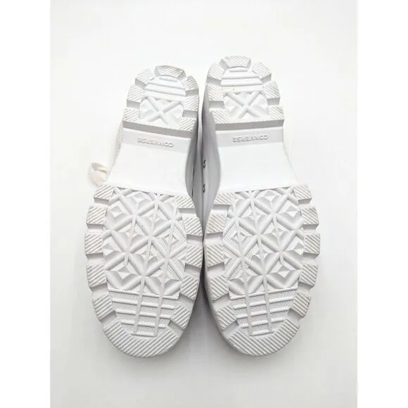 Converse Chuck Taylor All Star Lugged Hi Canvas White Platform Shoe Women 9.5 US