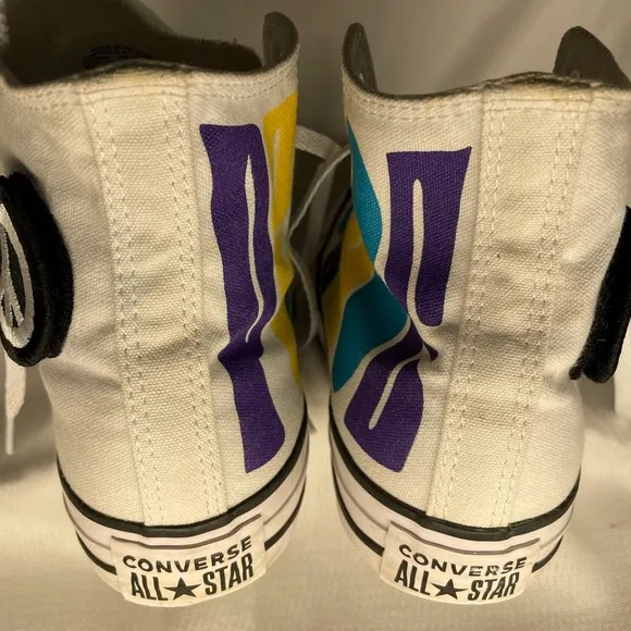 Converse Chuck Taylor All Star “Peace Powered” high tops NWOT Size 5M / 7W