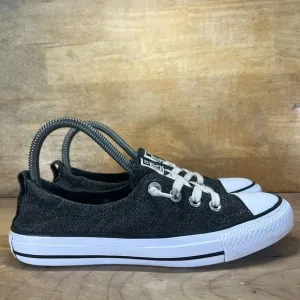 Converse Chuck Taylor AS Shoreline Womens Size 7 Slip On Shoes Sneakers Black