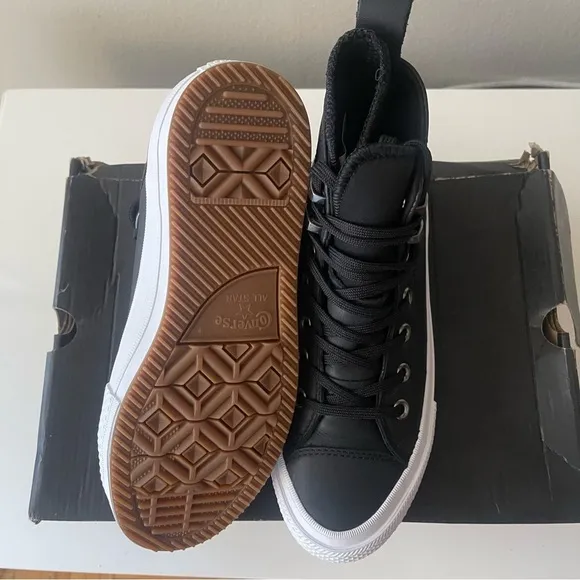 CONVERSE Chuck Taylor high top black sneakers