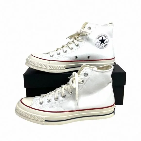 Converse Chuck Taylor High Top Red White Canvas 162056C Sneakers Size Women's