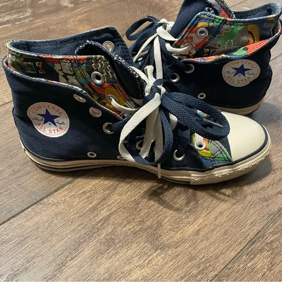 Converse Chuck Taylor High Top Upper Double Monster Sneakers Size‎ 5