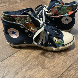 Converse Chuck Taylor High Top Upper Double Monster Sneakers Size‎ 5