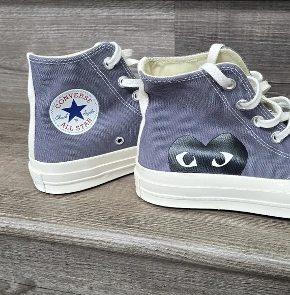 Converse Chuck Taylor Hidden Heart High Top Sneaker Comme des Garçons M/5 W/7 Ne