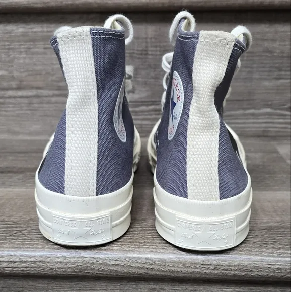 Converse Chuck Taylor Hidden Heart High Top Sneaker Comme des Garçons M/5 W/7 Ne
