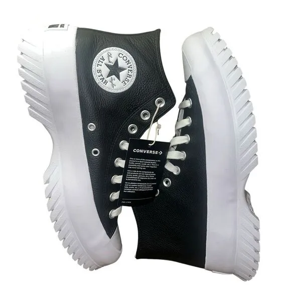 Converse Chuck Taylor All Star Lugged 2.0 Premium Leather Shoes Men’s 8.5 [NEW]