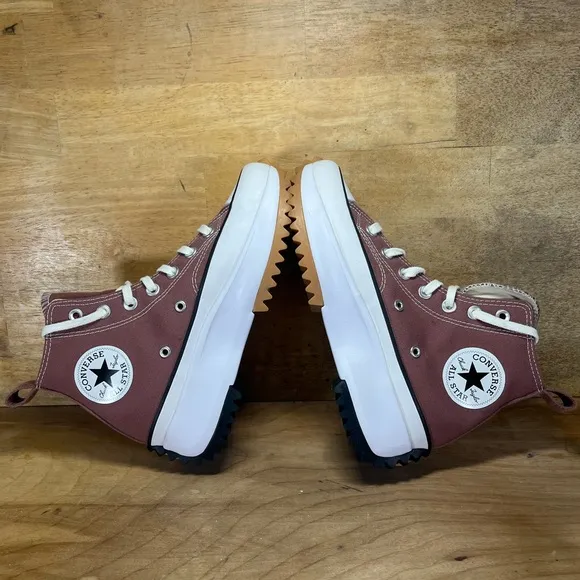 Converse CT AS Run Star Hike High Womens Size 6 Shoes Sneakers Saddle Brown