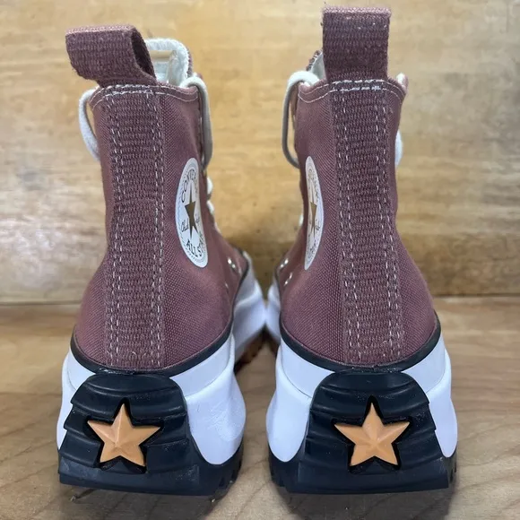 Converse CT AS Run Star Hike High Womens Size 6 Shoes Sneakers Saddle Brown