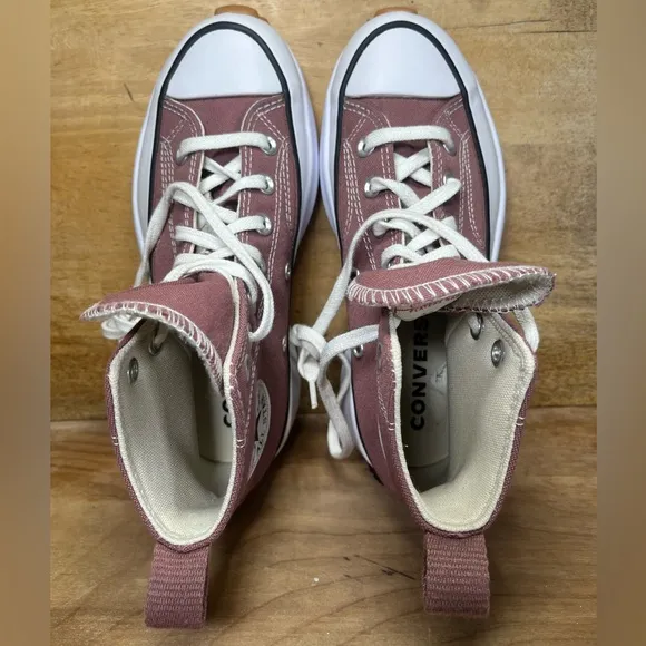 Converse CT AS Run Star Hike High Womens Size 6 Shoes Sneakers Saddle Brown