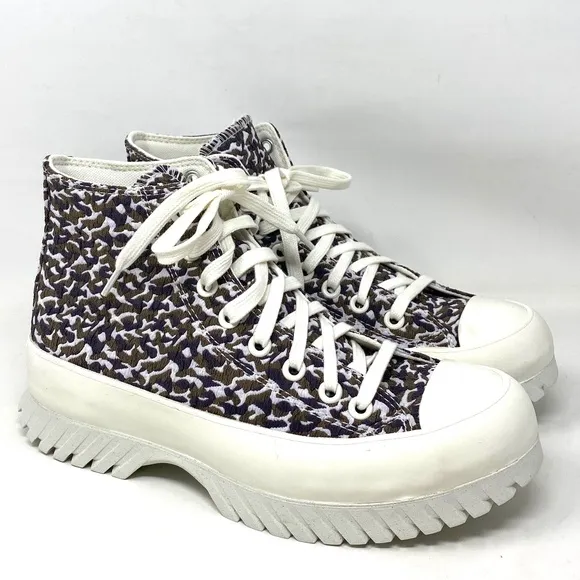 Converse CTAS Lugged 2.0 Platform High Top Women's Canvas Size Sneakers A00877C
