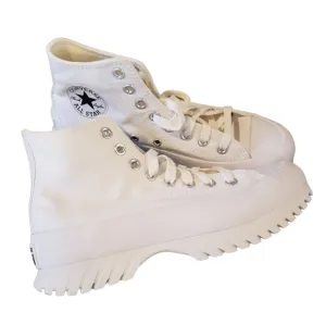 Converse CTAS Lugged 2.0 White Hi Top Platform Sneaker