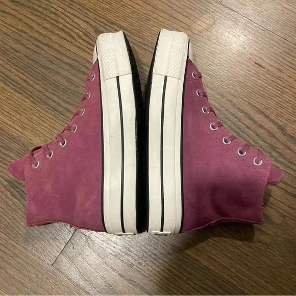 Converse CTAS Platform Lift OX Shadowberry Platform Sneakers 572229C Women's 7.5