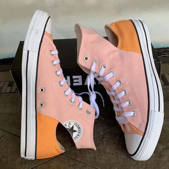 CONVERSE CTAS TWISTED UPPER HI STORM PINK/FUEL ORM