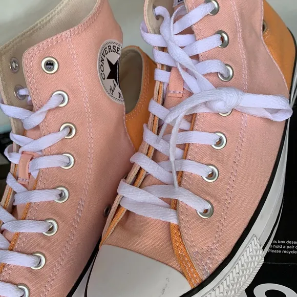 CONVERSE CTAS TWISTED UPPER HI STORM PINK/FUEL ORM