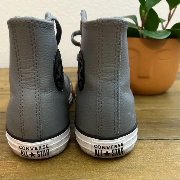 Converse Gray High-Top Sneakers