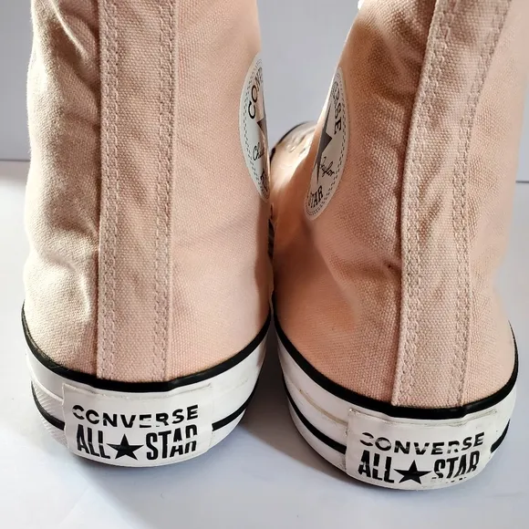 Converse High-Top Sneakers in Pink Unisex Men's 13 Women's 15