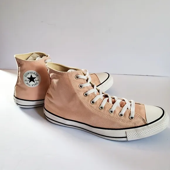 Converse High-Top Sneakers in Pink Unisex Men's 13 Women's 15