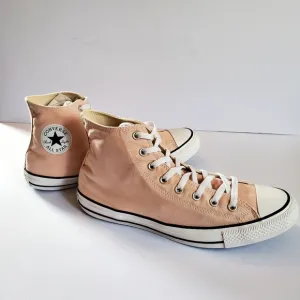 Converse High-Top Sneakers in Pink Unisex Men's 13 Women's 15