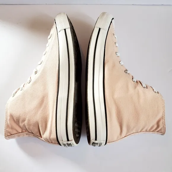 Converse High-Top Sneakers in Pink Unisex Men's 13 Women's 15